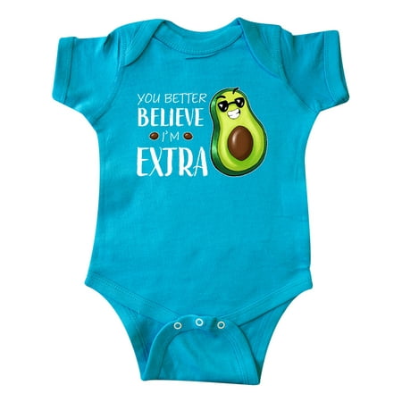 Inktastic You Better Believe I m Extra Funny Avocado Gift Baby Boy or Baby Girl Bodysuit
Inktastic You Better Believe I m Extra Funny Avocado Gift Baby Boy or Baby Girl Bodysuit