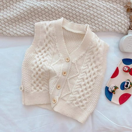 DancePeanut Children Vest Sweaters Baby Boy Girl Clothing Korean Kids Sleeveless Knitted Vest Jacket Diamond Cardigan Spring Coat Clothes
DancePeanut Children Vest Sweaters Baby Boy Girl Clothing Korean Kids Sleeveless Knitted Vest Jacket Diamond Cardigan Spring Coat Clothes