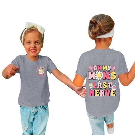 naisibaby Boys Girls Crew Neck Cotton T-Shirt Printed Crewneck Tee Shirts Tops Blouse Summer Clothes Gray Size 11-12 Years
naisibaby Boys Girls Crew Neck Cotton T-Shirt Printed Crewneck Tee Shirts Tops Blouse Summer Clothes Gray Size 11-12 Years