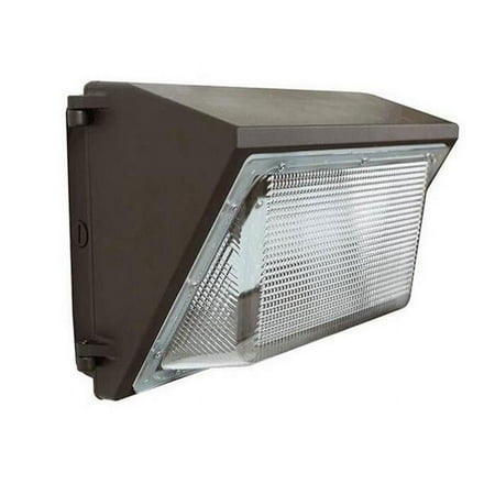 100W 13000 Lumens 100-277V & Brown PC Cover Wall Pack Light with Compatible Photocell
100W 13000 Lumens 100-277V & Brown PC Cover Wall Pack Light with Compatible Photocell