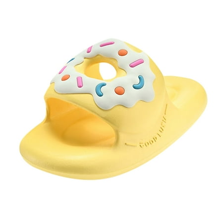 Cathalem Fashion Four Seasons Women Slippers Flat Soles Thick Soles Non Slip Comfortable Cute Cartoon Dessert Shape Yellow 39
Cathalem Fashion Four Seasons Women Slippers Flat Soles Thick Soles Non Slip Comfortable Cute Cartoon Dessert Shape Yellow 39