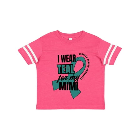 Inktastic I Wear Teal for My Mimi Ovarian Cancer Awareness Gift Toddler Boy or Toddler Girl T-Shirt
Inktastic I Wear Teal for My Mimi Ovarian Cancer Awareness Gift Toddler Boy or Toddler Girl T-Shirt