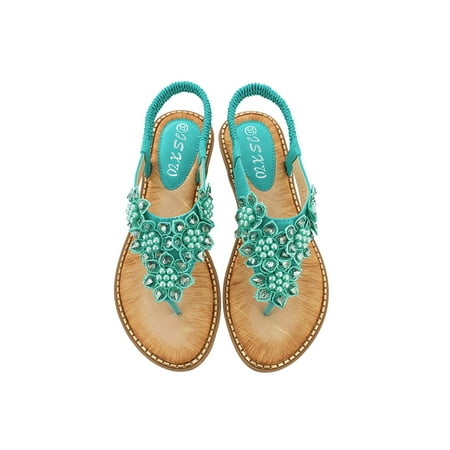 LUXUR Women Summer Flat Sandals Beach Sandals with Ankle Strap Elastic T-Strap Flip Flops Comfort Summer Shoes Dressy Thongs Wide Width Casual Open Toe Gladiator Sandal 
LUXUR Women Summer Flat Sandals Beach Sandals with Ankle Strap Elastic T-Strap Flip Flops Comfort Summer Shoes Dressy Thongs Wide Width Casual Open Toe Gladiator Sandal