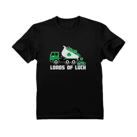 

Tstars Boys Cute Gift for St Patricks Day Tractor Clover Loads of Luck St Patricks Day Shirts Gift for Boys Irish Shirt Pride Proud Irish Infant Kids Baby T Shirt