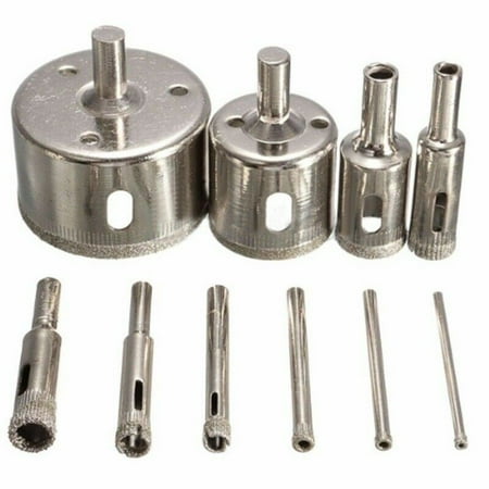 BAMILL 10pcs Hollow Hole Saw Drill Bits Cutting Hole Maker For Glass Tile Wood Marble
BAMILL 10pcs Hollow Hole Saw Drill Bits Cutting Hole Maker For Glass Tile Wood Marble