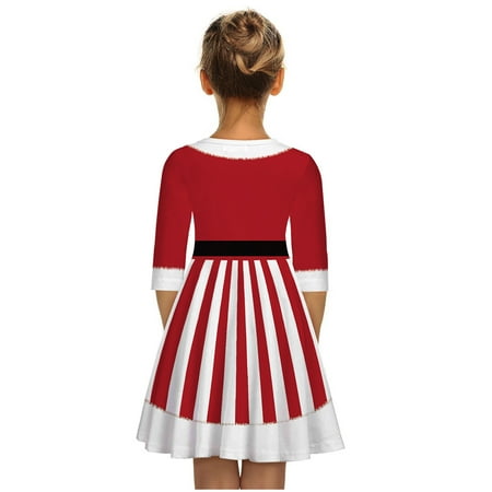 QWERTYU Infant Baby Toddler Child Children Kids Fall Winter Dresses Dress Long Sleeve Christmas Sundress for Girl 7Y-12Y M
QWERTYU Infant Baby Toddler Child Children Kids Fall Winter Dresses Dress Long Sleeve Christmas Sundress for Girl 7Y-12Y M