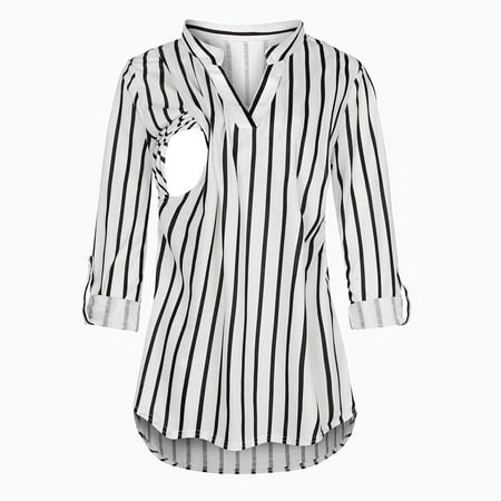 Pregnant Gifts For First Time Mom Maternity V Neck Plaid Long Sleeve Breastfeeding Pregnant Women s Nursing Buttons Blouse Tops
Pregnant Gifts For First Time Mom Maternity V Neck Plaid Long Sleeve Breastfeeding Pregnant Women s Nursing Buttons Blouse Tops
