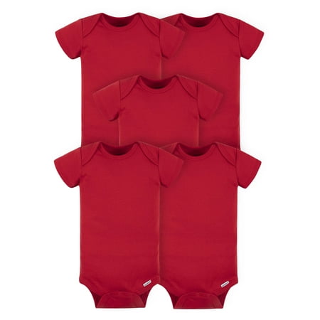 Gerber Baby Girl or Boy Gender Neutral Onesies Brand Cotton Rib Bodysuits 5-Pack
Gerber Baby Girl or Boy Gender Neutral Onesies Brand Cotton Rib Bodysuits 5-Pack