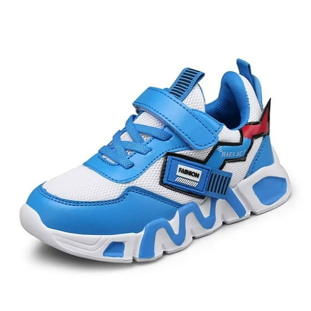 JJtiger Cartoon leather net face style Pikachu trend sports children s shoes