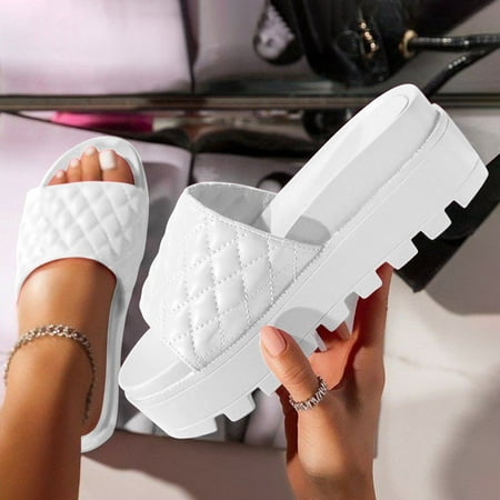 KKCXFJX slippers for women Summer Ladies Slippers Thick Soled Sandals Casual Women Shoes Slippers Gift
KKCXFJX slippers for women Summer Ladies Slippers Thick Soled Sandals Casual Women Shoes Slippers Gift