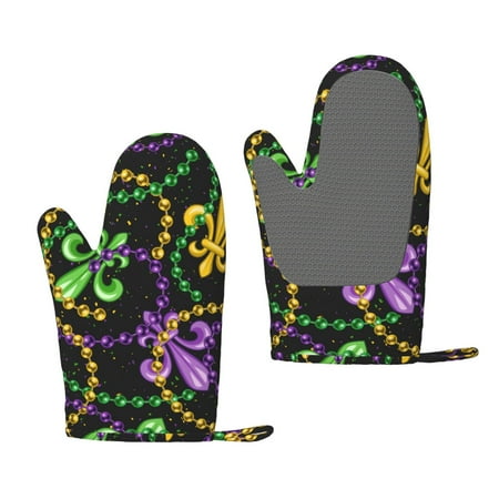 Zufioo Mardi Gras6 Print Silicone Anti-Scalding Gloves Kitchen Hanging Rope Gloves Kitchen Utensils Suitable for Barbecue Baking Cooking
Zufioo Mardi Gras6 Print Silicone Anti-Scalding Gloves Kitchen Hanging Rope Gloves Kitchen Utensils Suitable for Barbecue Baking Cooking