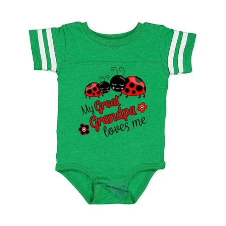Inktastic My Great Grandpa Loves Me Cute Ladybugs Gift Baby Boy or Baby Girl Bodysuit
Inktastic My Great Grandpa Loves Me Cute Ladybugs Gift Baby Boy or Baby Girl Bodysuit