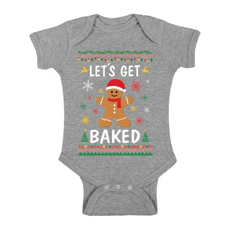Awkward Styles Ugly Christmas Baby Outfit Bodysuit Xmas Gingerbread Man Romper
Awkward Styles Ugly Christmas Baby Outfit Bodysuit Xmas Gingerbread Man Romper