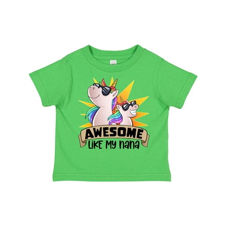 Inktastic Awesome Like My Nana Cute Unicorn Family in Sunglasses Gift Toddler Boy or Toddler Girl T-Shirt
Inktastic Awesome Like My Nana Cute Unicorn Family in Sunglasses Gift Toddler Boy or Toddler Girl T-Shirt