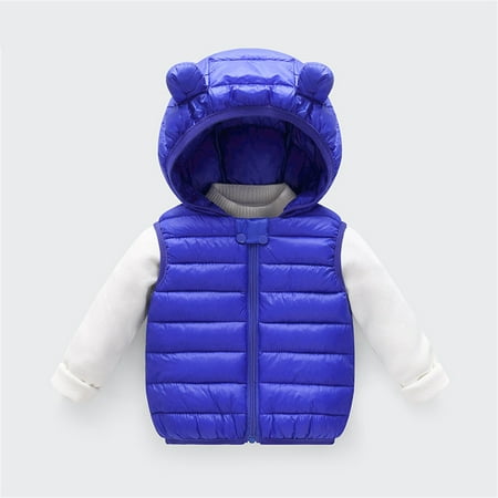 Child Sweater Toddler Kids Baby Boys Girls Winter Warm Sleeveless Jacket Outerwear Solid Bear Ears Vest Hooded Padded Outwear Coat
Child Sweater Toddler Kids Baby Boys Girls Winter Warm Sleeveless Jacket Outerwear Solid Bear Ears Vest Hooded Padded Outwear Coat
