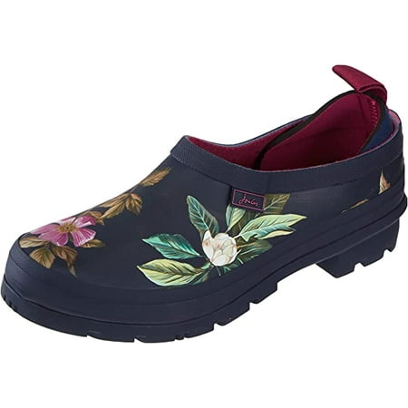 Joules Pop On Womens Wellington Boots 9 B(M) US Women Navy Floral