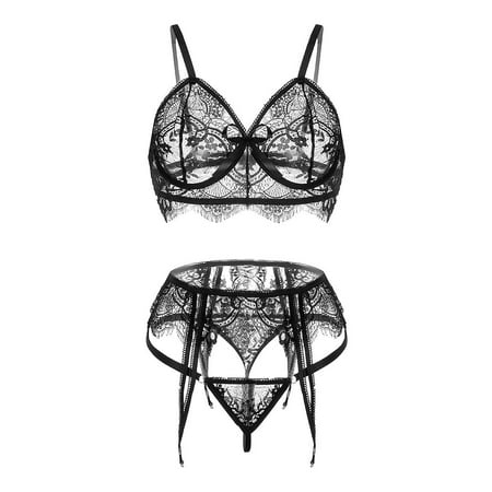 New Sexy Fashion Lace Lingerie Nightdress Pajamas Garter Clearance Sale