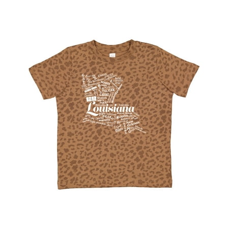 Inktastic Louisiana Word Salad Gift Toddler Boy or Toddler Girl T-Shirt