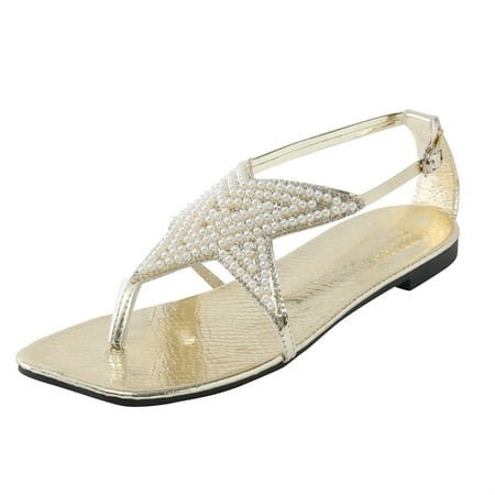 dmqupv Womens Shoes Barefoot Sandals for Women Womens Shoes Summer Sandals Fashion Solid Color Rhinestone Womens Sandals Size 7 Gold 6.5
dmqupv Womens Shoes Barefoot Sandals for Women Womens Shoes Summer Sandals Fashion Solid Color Rhinestone Womens Sandals Size 7 Gold 6.5