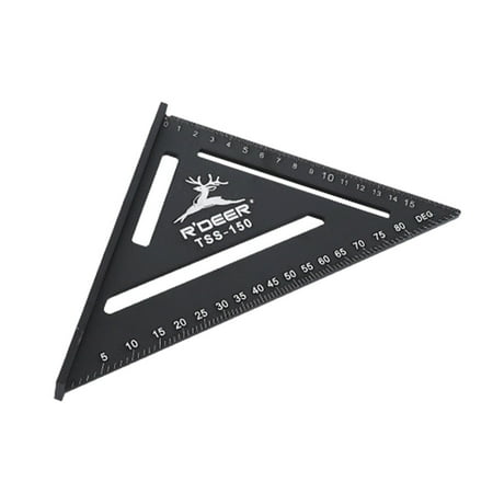 Heiheiup 150mm Protractor Ruler Ruler Tools Measuring Roofing Layout Carpentry Rafter Tools & Home Improvement Steel Angles
Heiheiup 150mm Protractor Ruler Ruler Tools Measuring Roofing Layout Carpentry Rafter Tools & Home Improvement Steel Angles