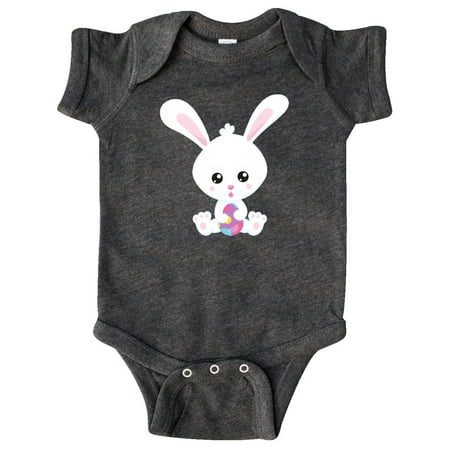 Inktastic Easter Bunny Little Bunny Dotted Easter Egg Gift Baby Boy or Baby Girl Bodysuit