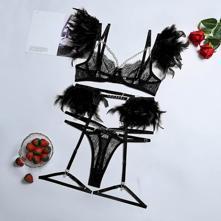 Uorcsa Party Transparent Hollow Hanging Stockings and Net Socks Sexy Lingerie Black
Uorcsa Party Transparent Hollow Hanging Stockings and Net Socks Sexy Lingerie Black