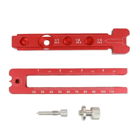 Aluminum Alloy Marking Gauge Woodworking Gaps Gauge Portable Precise Adjustable Drawing Round Ruler Red Imperial
Aluminum Alloy Marking Gauge Woodworking Gaps Gauge Portable Precise Adjustable Drawing Round Ruler Red Imperial