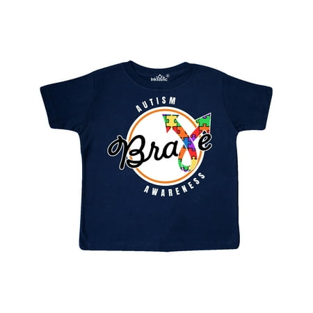 Inktastic Autism Awareness Brave with Puzzle Piece Ribbon Gift Toddler Boy or Toddler Girl T-Shirt
Inktastic Autism Awareness Brave with Puzzle Piece Ribbon Gift Toddler Boy or Toddler Girl T-Shirt