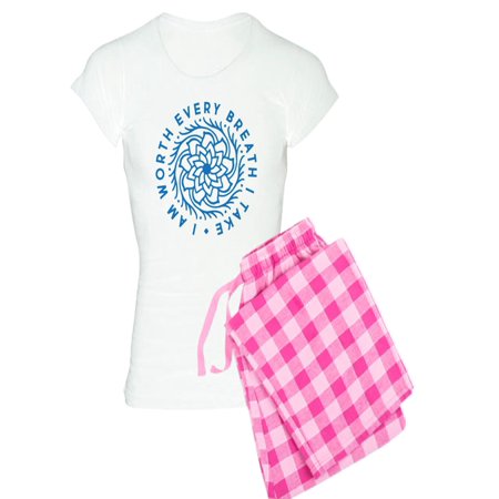 CafePress - I m Worth Every Breath I Ta - Women s Light Pajamas