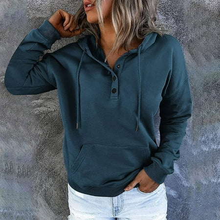 Simplmasygenix Hoodies for Women Plus Size Women s Hooded Solid Color Long-sleeved Sweatshirt Casual Blouse Pullover Tops
Simplmasygenix Hoodies for Women Plus Size Women s Hooded Solid Color Long-sleeved Sweatshirt Casual Blouse Pullover Tops