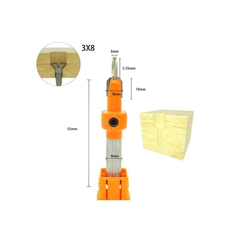 8mm Shank Hss Countersink Router Bit Screw Extractor Woodworking Milling Cutter
8mm Shank Hss Countersink Router Bit Screw Extractor Woodworking Milling Cutter