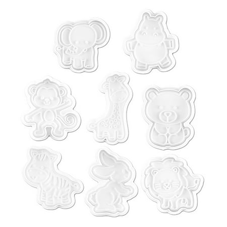 OUNONA 8pcs Plastic DIY Biscuits Molds Animal Shape Cookie Molds Kitchen Baking Tool
OUNONA 8pcs Plastic DIY Biscuits Molds Animal Shape Cookie Molds Kitchen Baking Tool