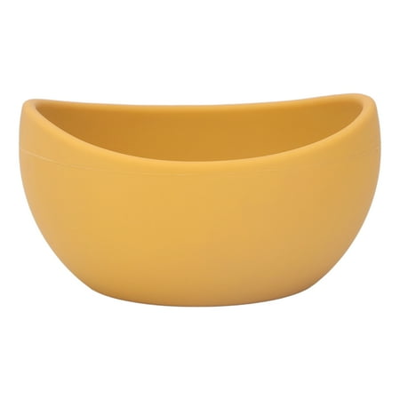 Baby Bowl Silicone Baby Bowl Soft Color For Infant Feeding Yellow 
Baby Bowl Silicone Baby Bowl Soft Color For Infant Feeding Yellow
