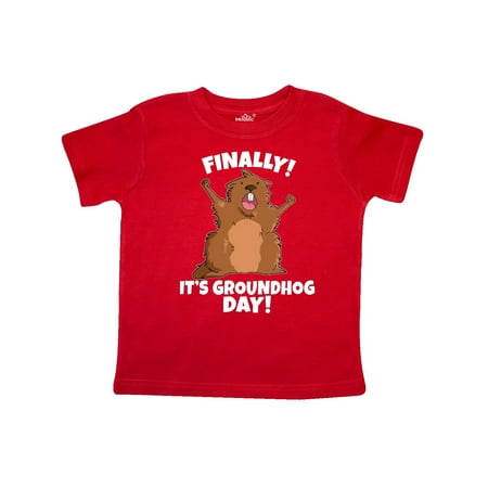 Inktastic Finally it s Groundhog Day Gift Toddler Boy or Toddler Girl T-Shirt
Inktastic Finally it s Groundhog Day Gift Toddler Boy or Toddler Girl T-Shirt