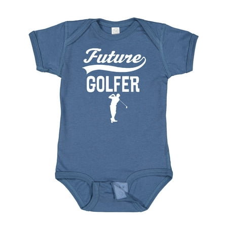 Inktastic Future Golfer Boys Golfing Gift Baby Boy Bodysuit