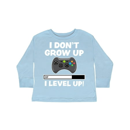 Inktastic I Dont Grow Up I Level Up with Game Controller Black Gift Toddler Boy or Toddler Girl Long Sleeve T-Shirt
Inktastic I Dont Grow Up I Level Up with Game Controller Black Gift Toddler Boy or Toddler Girl Long Sleeve T-Shirt