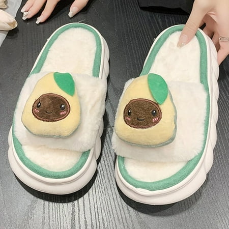 CoCopeaunt 2022 Heart Modelling Design Fluffy Fur Slippers Women Winter Warm Closed Plush Home Slippers Platform Height 4cm Women Shoes
CoCopeaunt 2022 Heart Modelling Design Fluffy Fur Slippers Women Winter Warm Closed Plush Home Slippers Platform Height 4cm Women Shoes