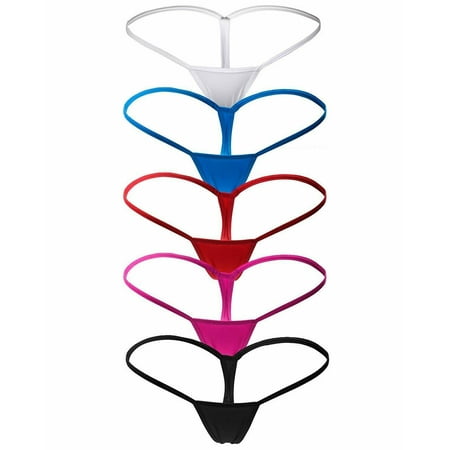 Women‘s Low Rise Micro Back G-String Thong Panty Underwear