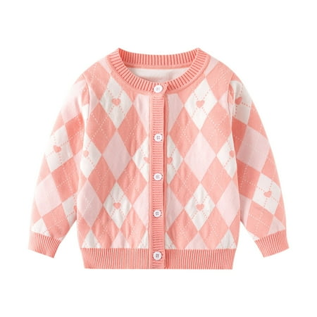 Hrsba Baby Boys Grils Knit Sweatshirt Casual Long Sleeved Warm Coat for Toddlers Double Layer Cotton Cardigan Sweater Pink A 8T
Hrsba Baby Boys Grils Knit Sweatshirt Casual Long Sleeved Warm Coat for Toddlers Double Layer Cotton Cardigan Sweater Pink A 8T
