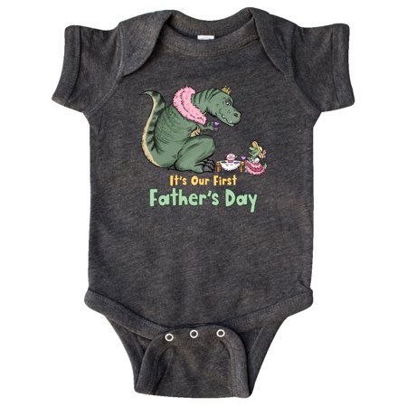 Inktastic It s Our First Father s Day Tea Rex Party Gift Baby Boy or Baby Girl Bodysuit
Inktastic It s Our First Father s Day Tea Rex Party Gift Baby Boy or Baby Girl Bodysuit