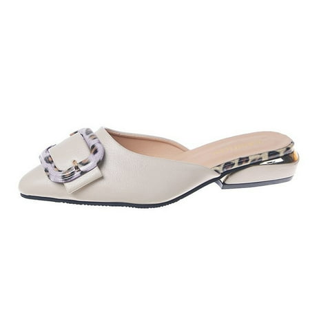 Cptfadh Slippers For Women Shoes Summer Leopard Print Comfortable Thick Heel Lazy Shoes Women Sandals
Cptfadh Slippers For Women Shoes Summer Leopard Print Comfortable Thick Heel Lazy Shoes Women Sandals