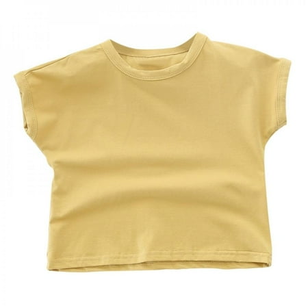 Bullpiano Summer infant toddler baby girls All-match Korean cotton Solid Color Short-sleeved Top Casual t-shirt kid clothes for girl
Bullpiano Summer infant toddler baby girls All-match Korean cotton Solid Color Short-sleeved Top Casual t-shirt kid clothes for girl