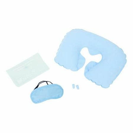 Sojourna Airplane & Road Travel Set w/ Pillow, Sleep Shade, & Ear Plugs