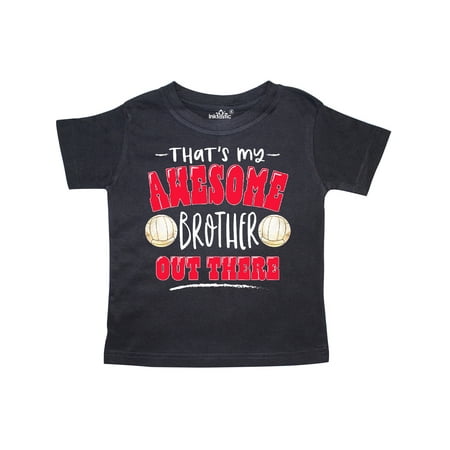 Inktastic That s My Awesome Brother Out There with Volleyball Gift Toddler Boy or Toddler Girl T-Shirt
Inktastic That s My Awesome Brother Out There with Volleyball Gift Toddler Boy or Toddler Girl T-Shirt