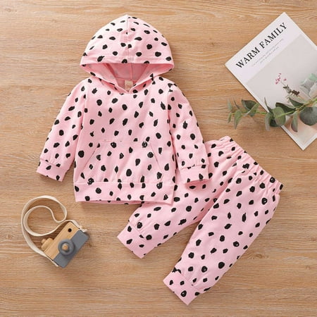 Augper Baby Girl Clothes Long Sleeve Fall Winter Clearance Newborn Baby Children s Girls Wave Point Printing Hooded Long Sleeve Hoodie Trousers 2pcs
Augper Baby Girl Clothes Long Sleeve Fall Winter Clearance Newborn Baby Children s Girls Wave Point Printing Hooded Long Sleeve Hoodie Trousers 2pcs
