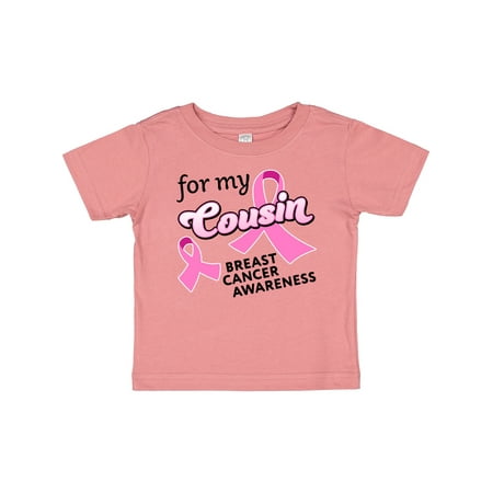 Inktastic For My Cousin - Breast Cancer Awareness Gift Baby Boy or Baby Girl T-Shirt
Inktastic For My Cousin - Breast Cancer Awareness Gift Baby Boy or Baby Girl T-Shirt