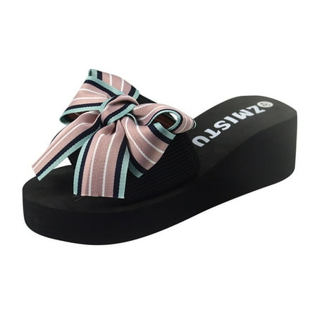 ZTTD Women Bow Sandals Slipper Indoor Outdoor Flip-Flops Beach Shoes Casual Slipper Women s Slipper A
ZTTD Women Bow Sandals Slipper Indoor Outdoor Flip-Flops Beach Shoes Casual Slipper Women s Slipper A