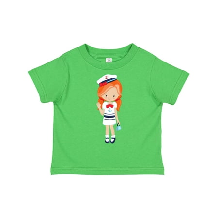 Inktastic Cute Girl Boat Captain Skipper Orange Hair Gift Toddler Toddler Girl T-Shirt
Inktastic Cute Girl Boat Captain Skipper Orange Hair Gift Toddler Toddler Girl T-Shirt