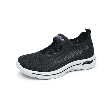 Fangasis Womens Walking Shoes Non Slip Work Shoes Breathable Orthotic Nursing Shoes Adjustable Mary Jane Shoes Black 7
Fangasis Womens Walking Shoes Non Slip Work Shoes Breathable Orthotic Nursing Shoes Adjustable Mary Jane Shoes Black 7