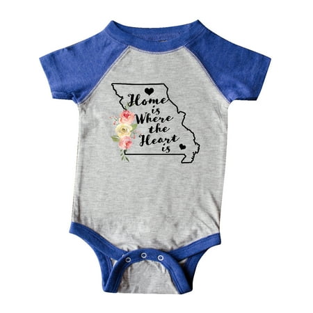 Inktastic Missouri Home is Where the Heart is with Watercolor Floral Gift Baby Boy or Baby Girl Bodysuit
Inktastic Missouri Home is Where the Heart is with Watercolor Floral Gift Baby Boy or Baby Girl Bodysuit
